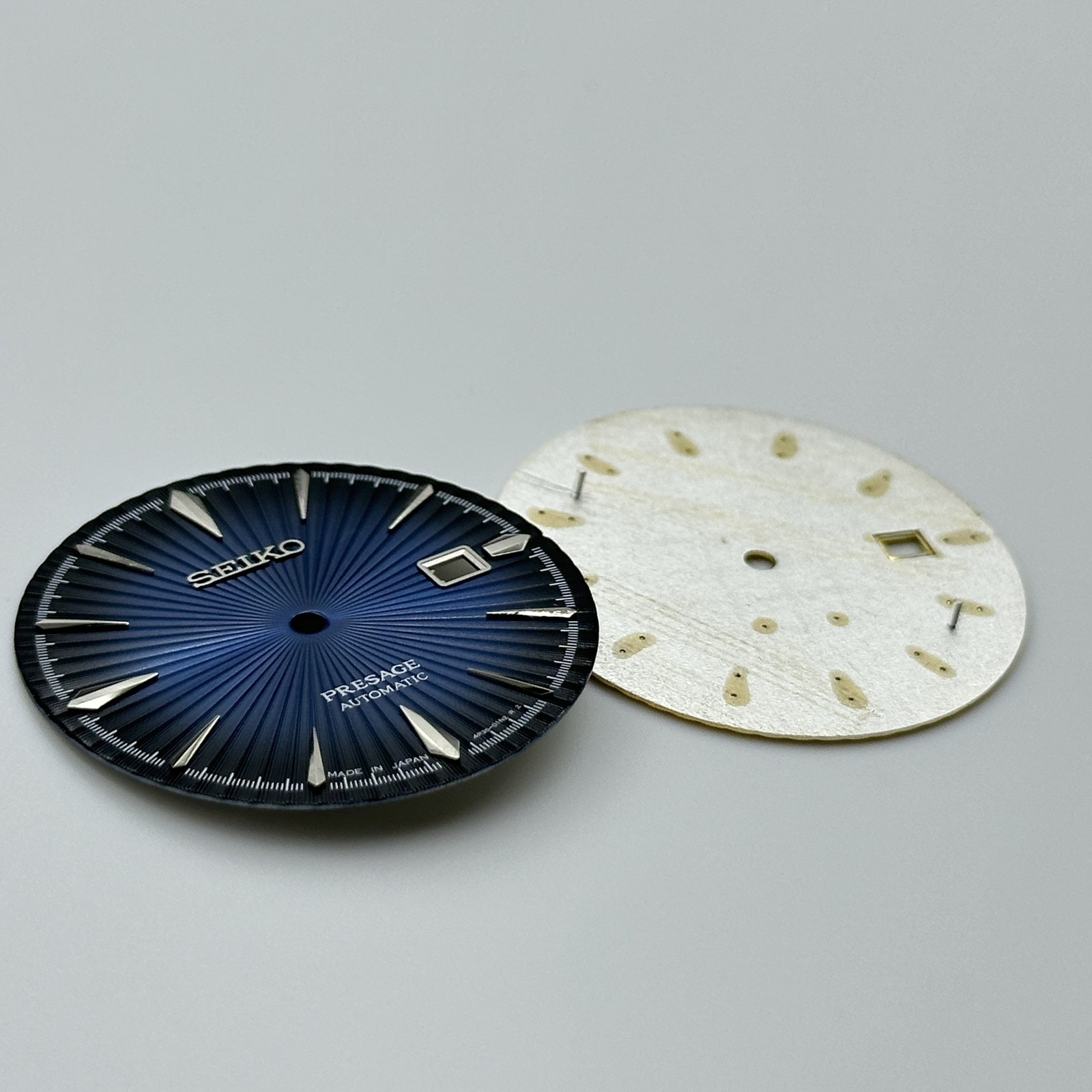 35mm Cocktail Stripes Watch Dial No Lume for Nh35 Movement Modification Accessor