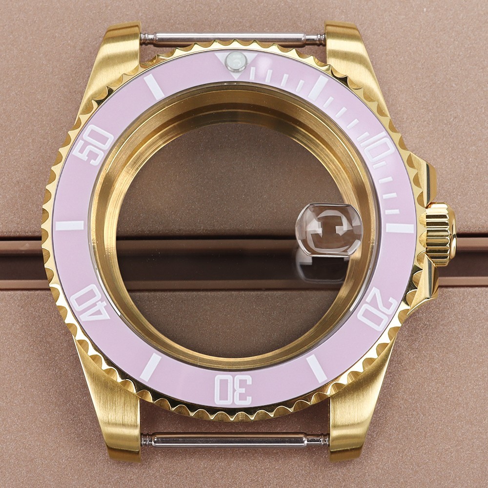 40mm Luxury Oyster Watch Case Modify gmt sub Mods For 316 Steel Seiko NH35 36 38