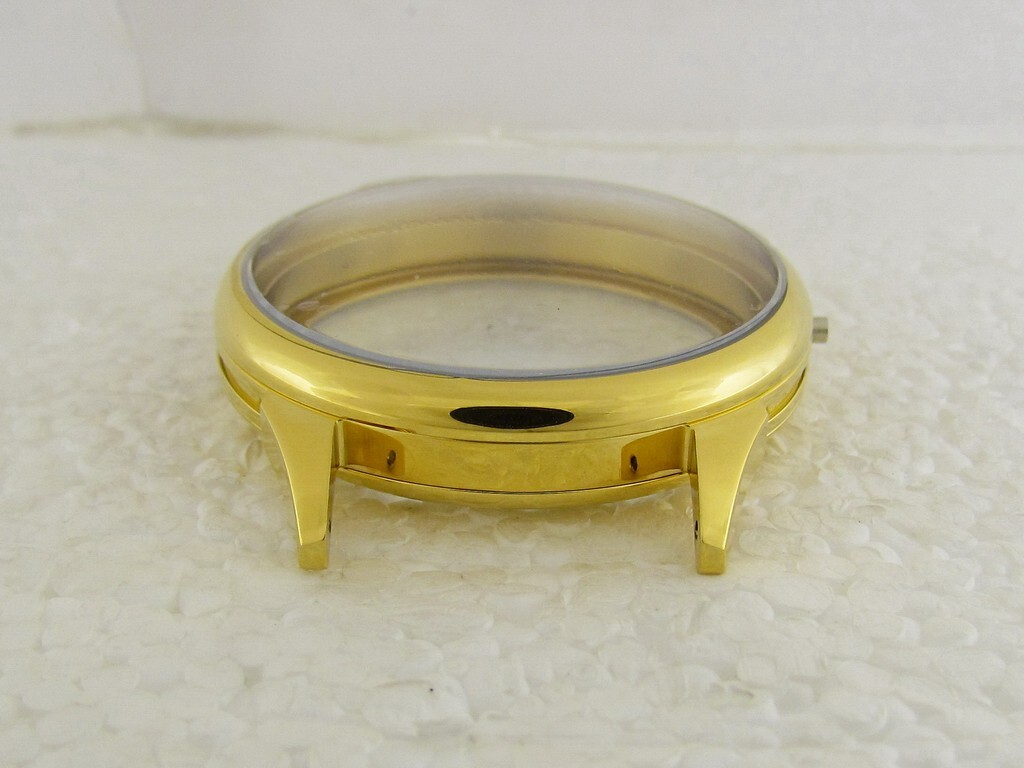 Gold Steel Case NEW!! for Movement IWC Patek Philippe Omega Rolex Chopard Zenith