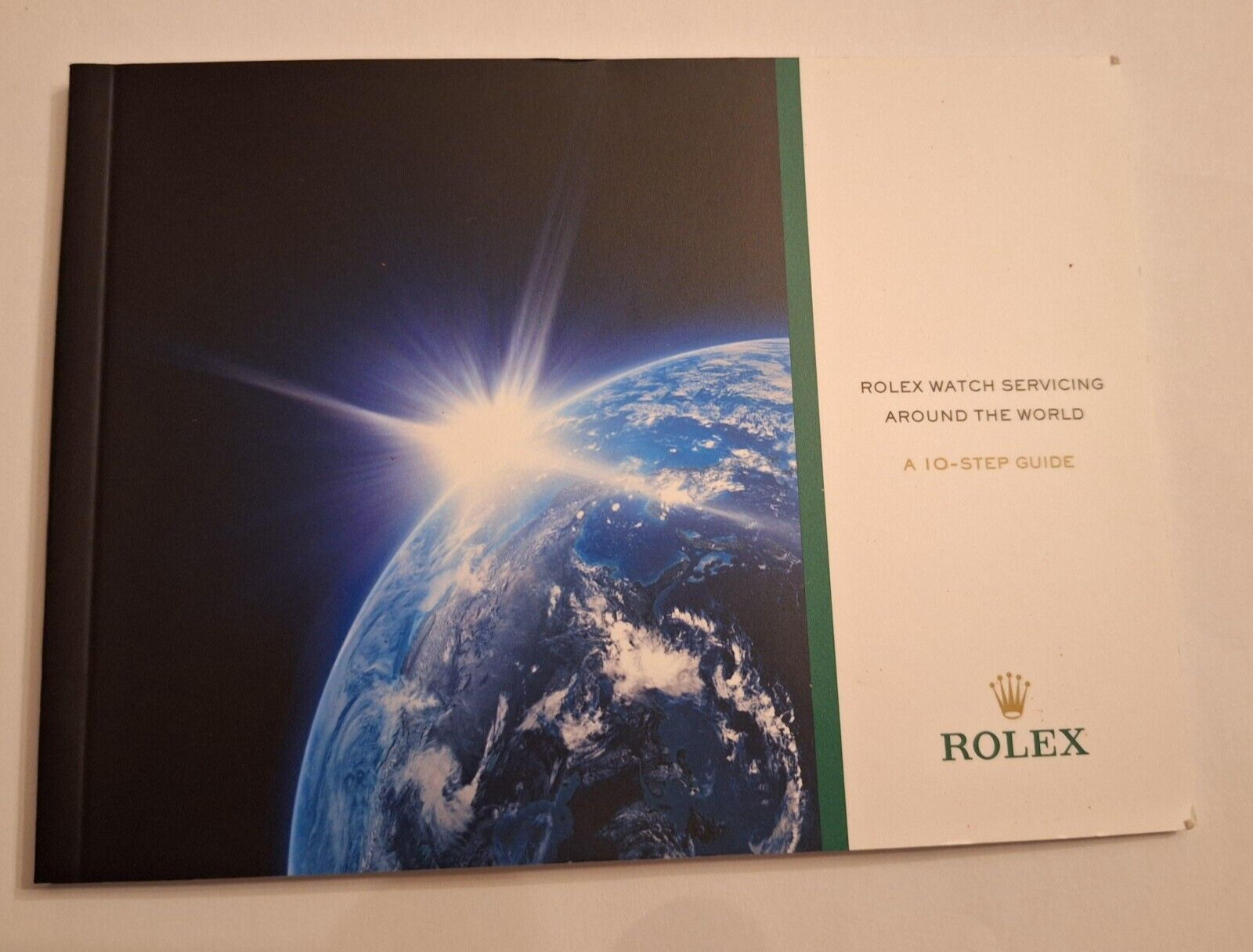 ROLEX ten step guide service booklet 2017 2019