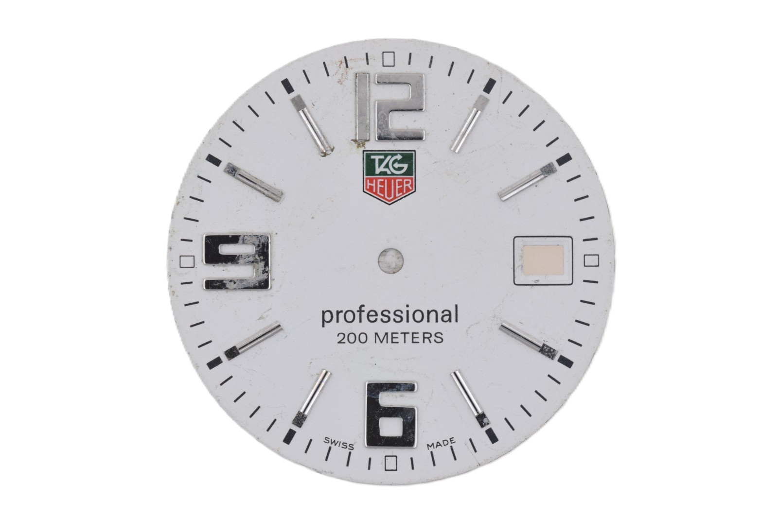TAG-Heuer Professional 200 Meters Watch Dial 30mm to restore (ZB1181)