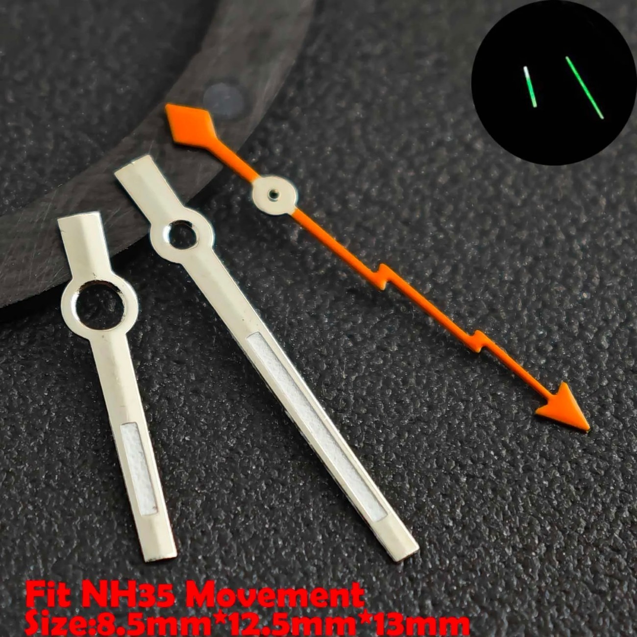 28.5mm Watch Dial Hands For NH35 NH36 M8215/E2824 Movement Watch Repair Parts