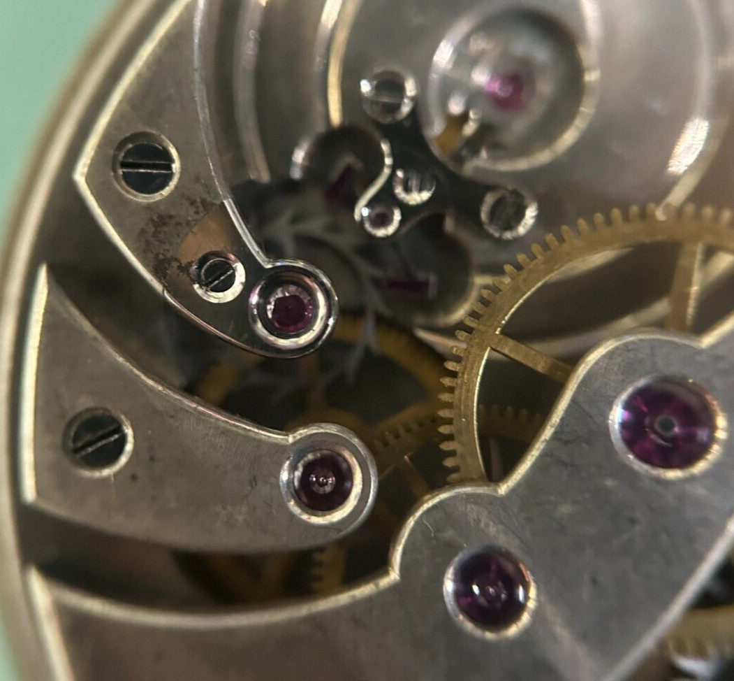 38.7mm Agassiz 21 Jewel Mechanical Pocket Watch Movement (Incomplete)
