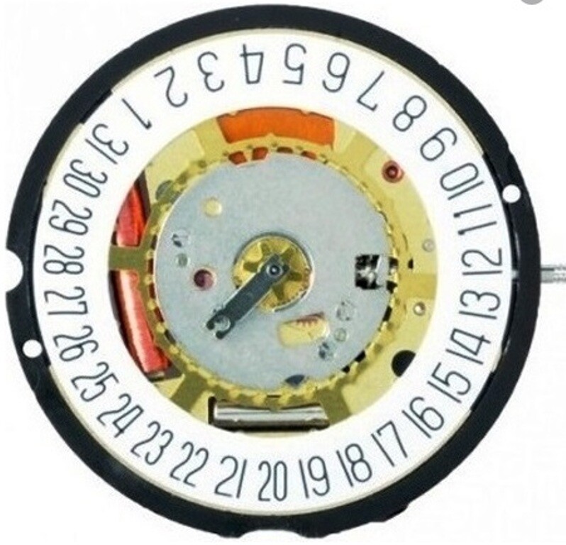 Ronda 715 Movement date at 6 Position Swiss Made