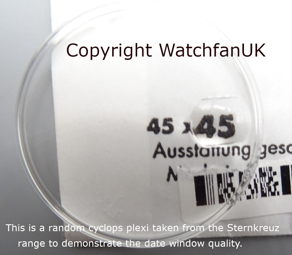 Cyclops Acrylic Crystal Rolex 145 25-145 Fits 15000, 15003, 15007, 15017