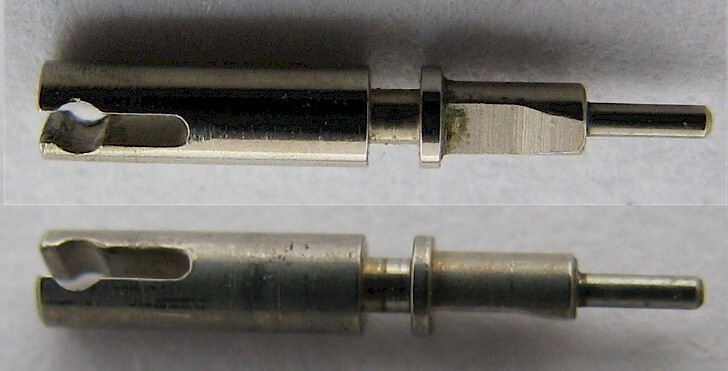 Longines watch movement 340 341 342 343 345 … split female winding stem #404