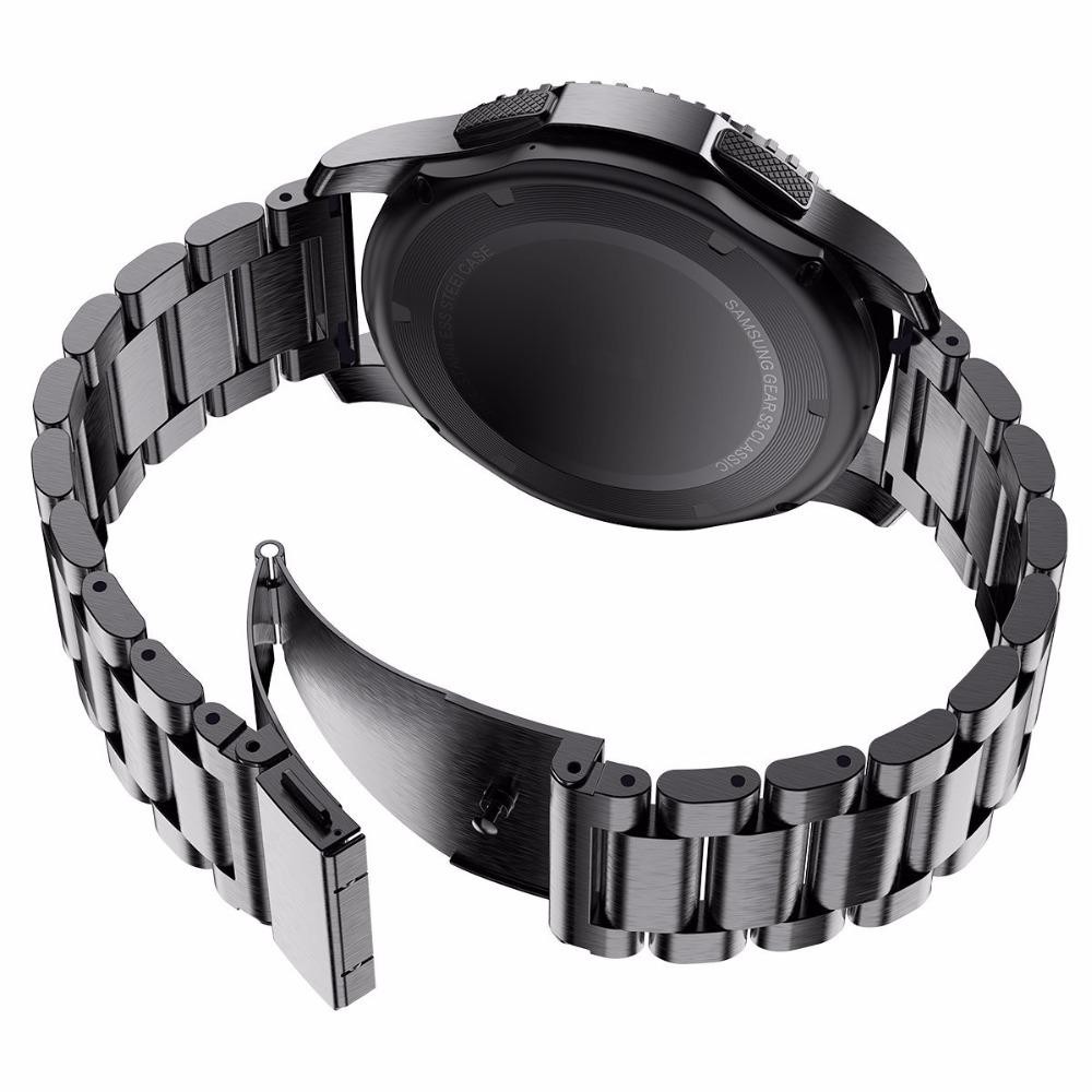22mm Stainless Steel Strap for Omega X Swatch Moonswatch Metal Wrist Watch Band