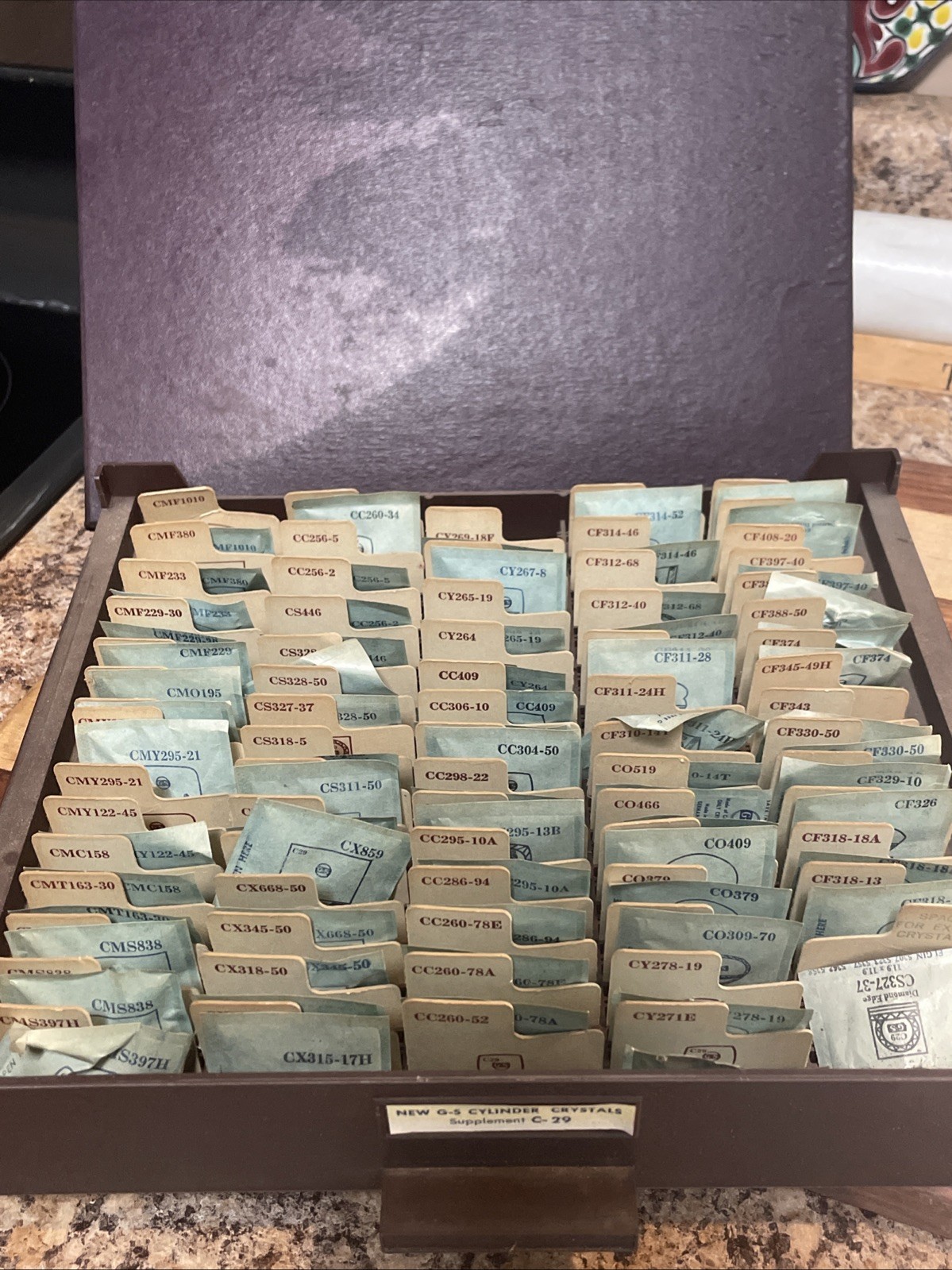 Lot of G-5 Watch Crystals supplement C – 29