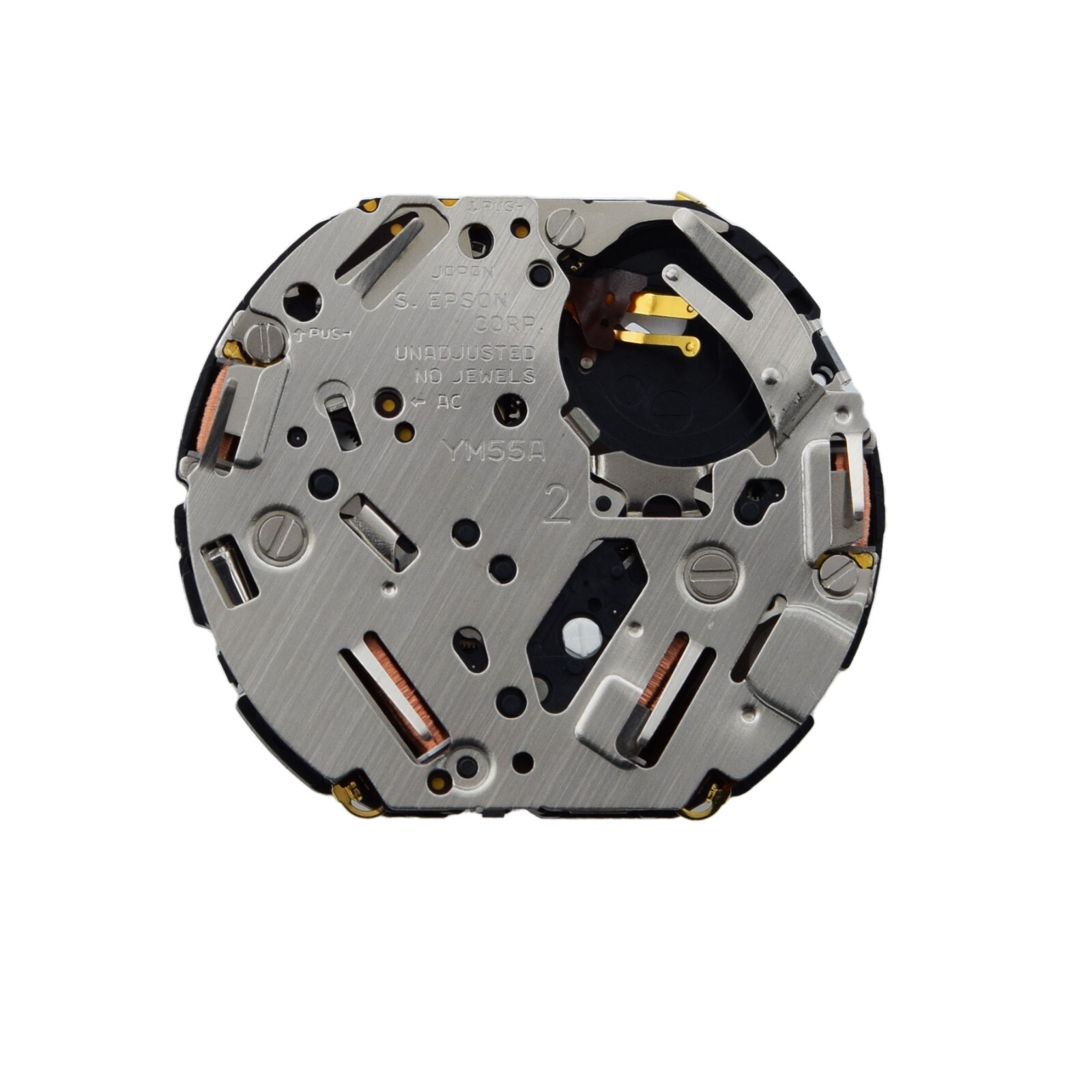 Seiko Epson YM55A Chronograph Quartz Watch Movement Date at 3