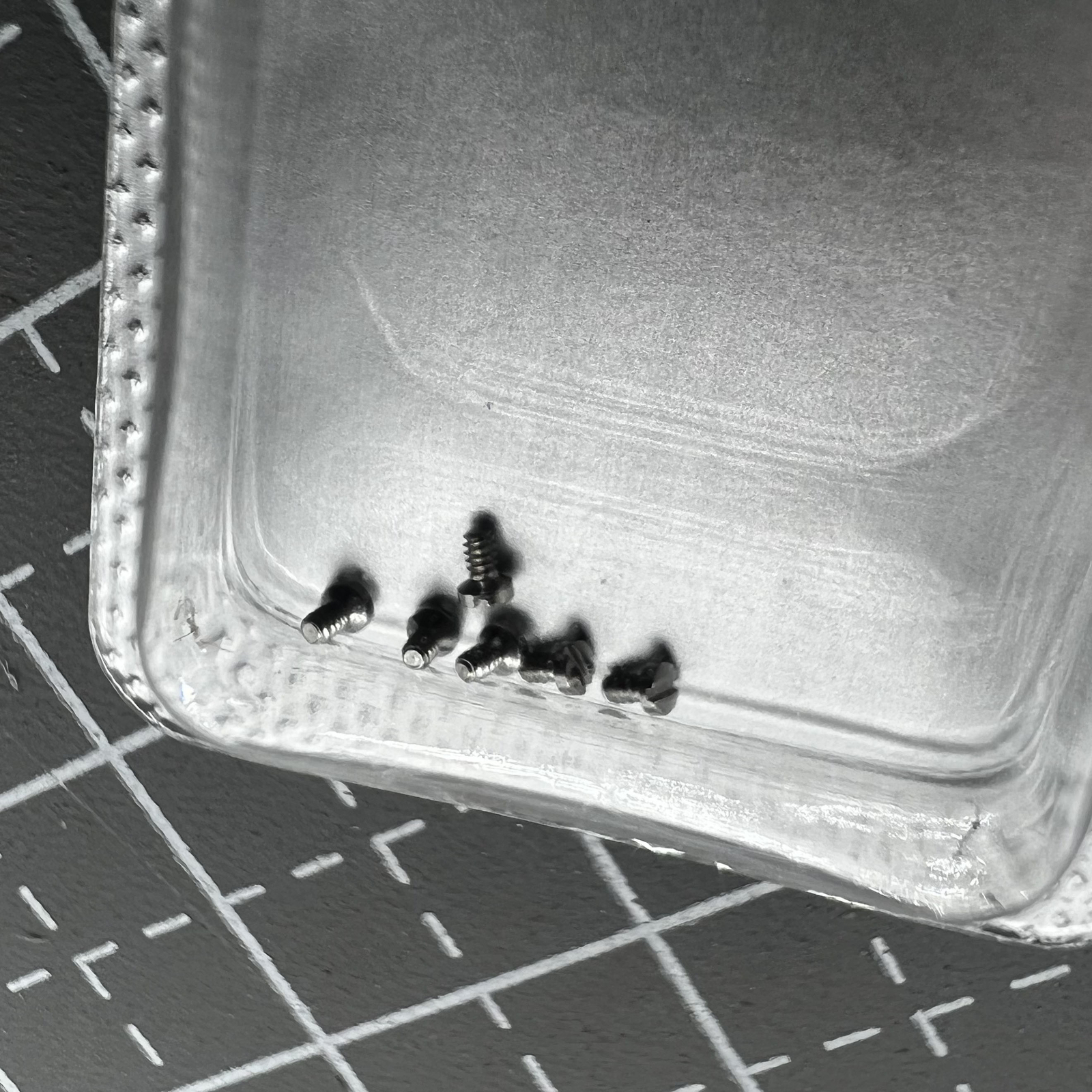 0.7/0.9 Back Cover Case Silver Screws for La Grande Classique De Longines L4