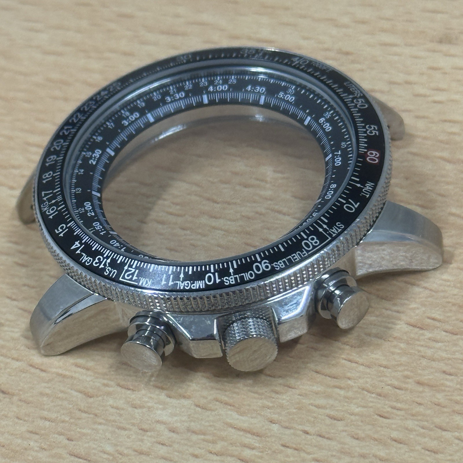 Seiko V172-0AC0 Watch Case – Seiko Solar Chronograph Brand New Rare Parts