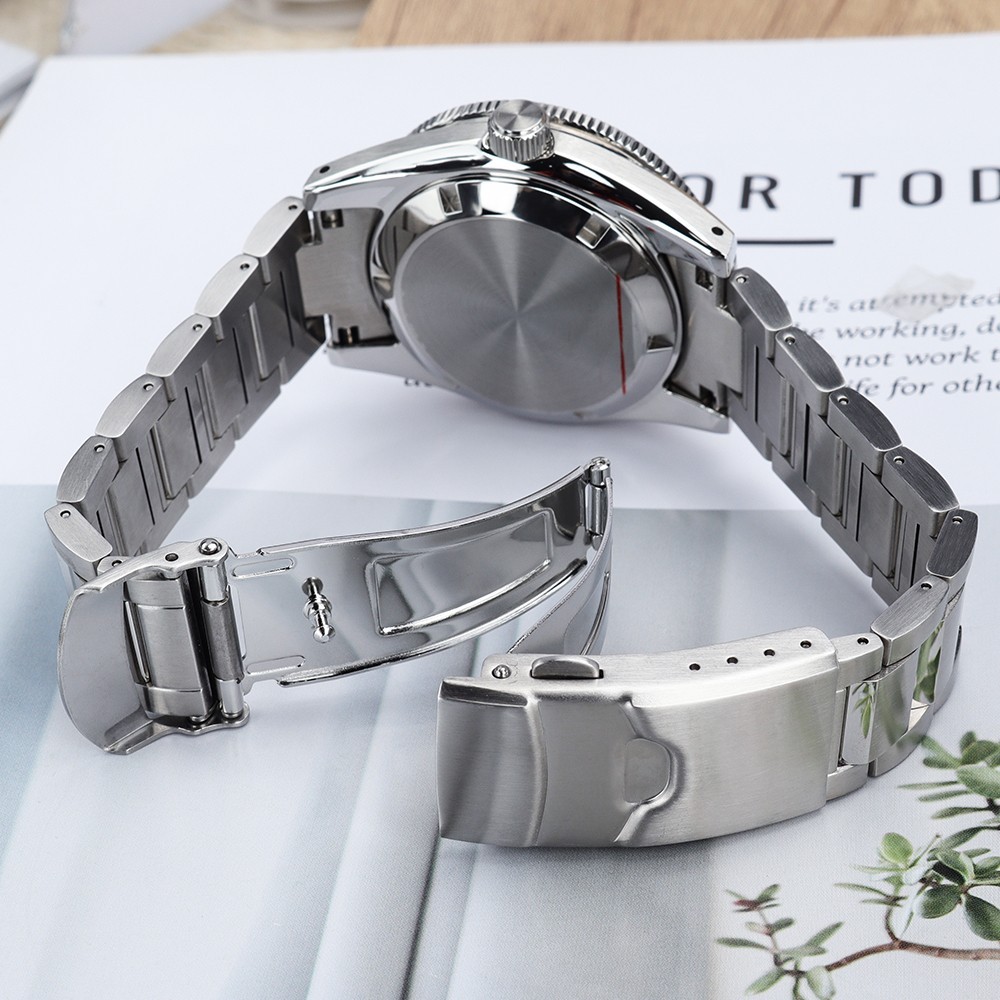 62MAS Style Sapphire 40.5mm Diver Watch Case Bracelet For SII NH35 NH36 Movement