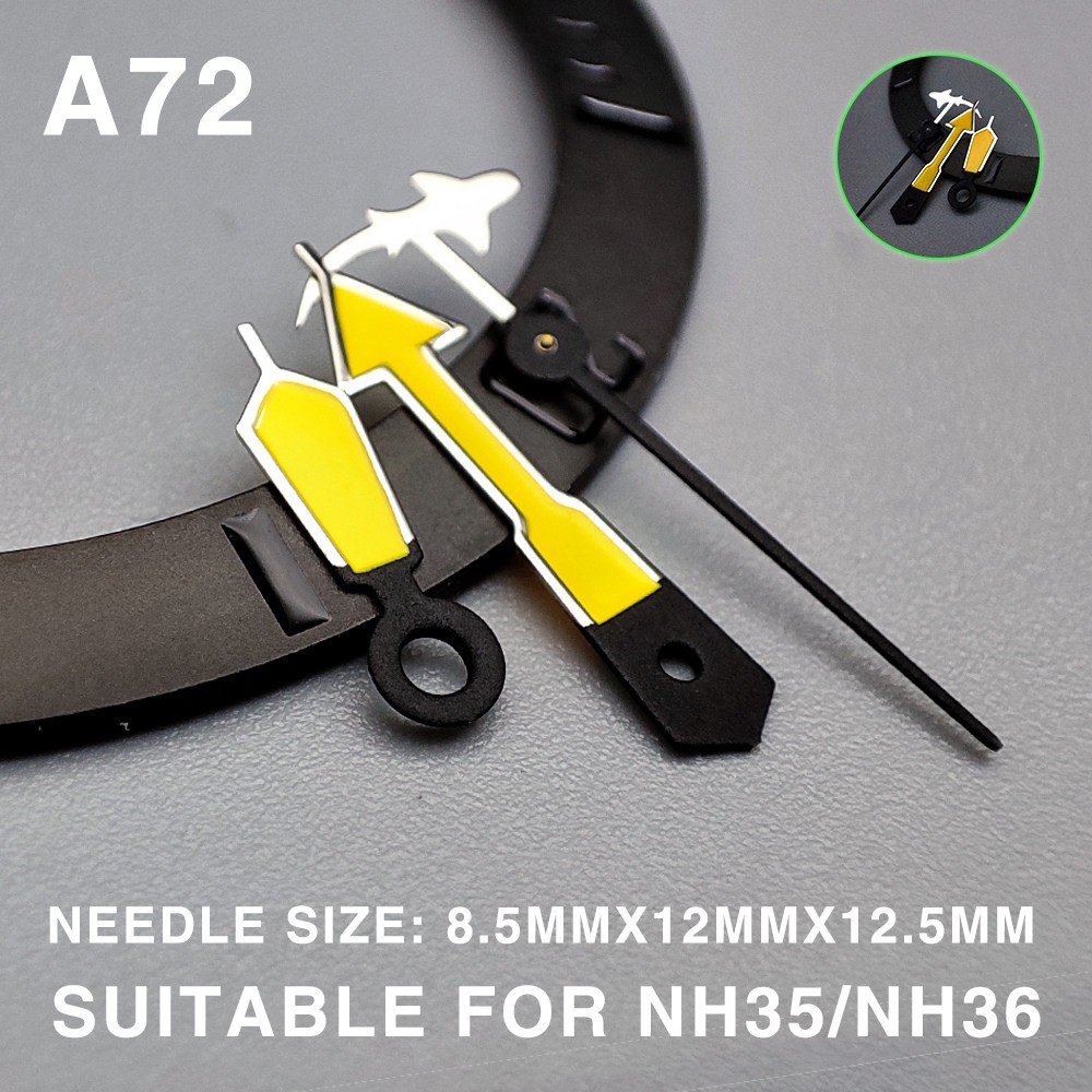Watch Accessories NH35 Hands Luminous Watch Hands for NH35/36/4R35 Movements