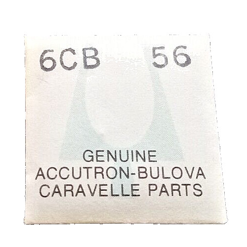 Bulova 6CB Balance Staff Part #56 watch part fits 6CB 6CF 6CS 6CBC (2 Items)