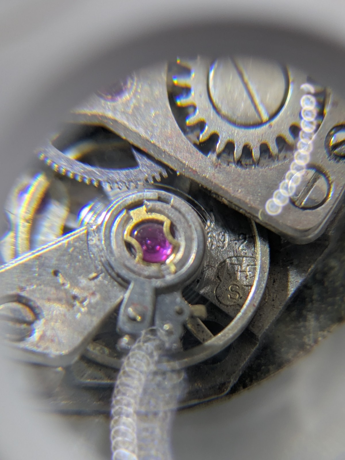 FHF ST 69-2 Manual Wind Watch Movement Incabloc 17 Jewels Swiss Made Untested
