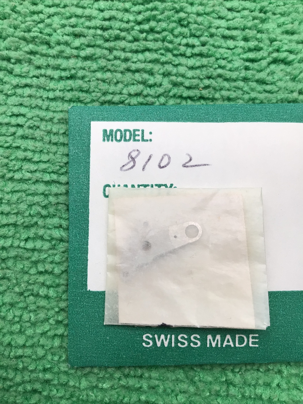 Genuine Rolex 1555 8102 Balance Cock Bridge Watch Part (1 pc)