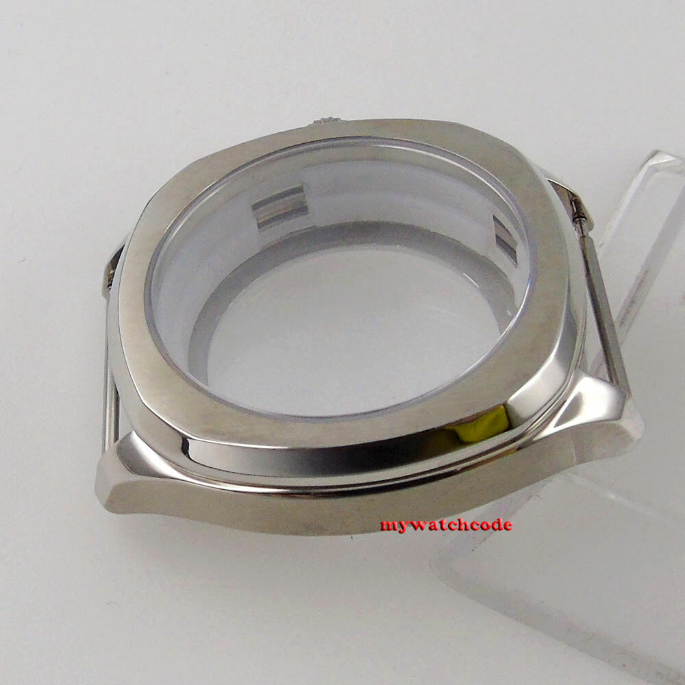 40mm sapphire glass automatic Watch Case fit eta 2836 8215 NH35 NH36 Movement