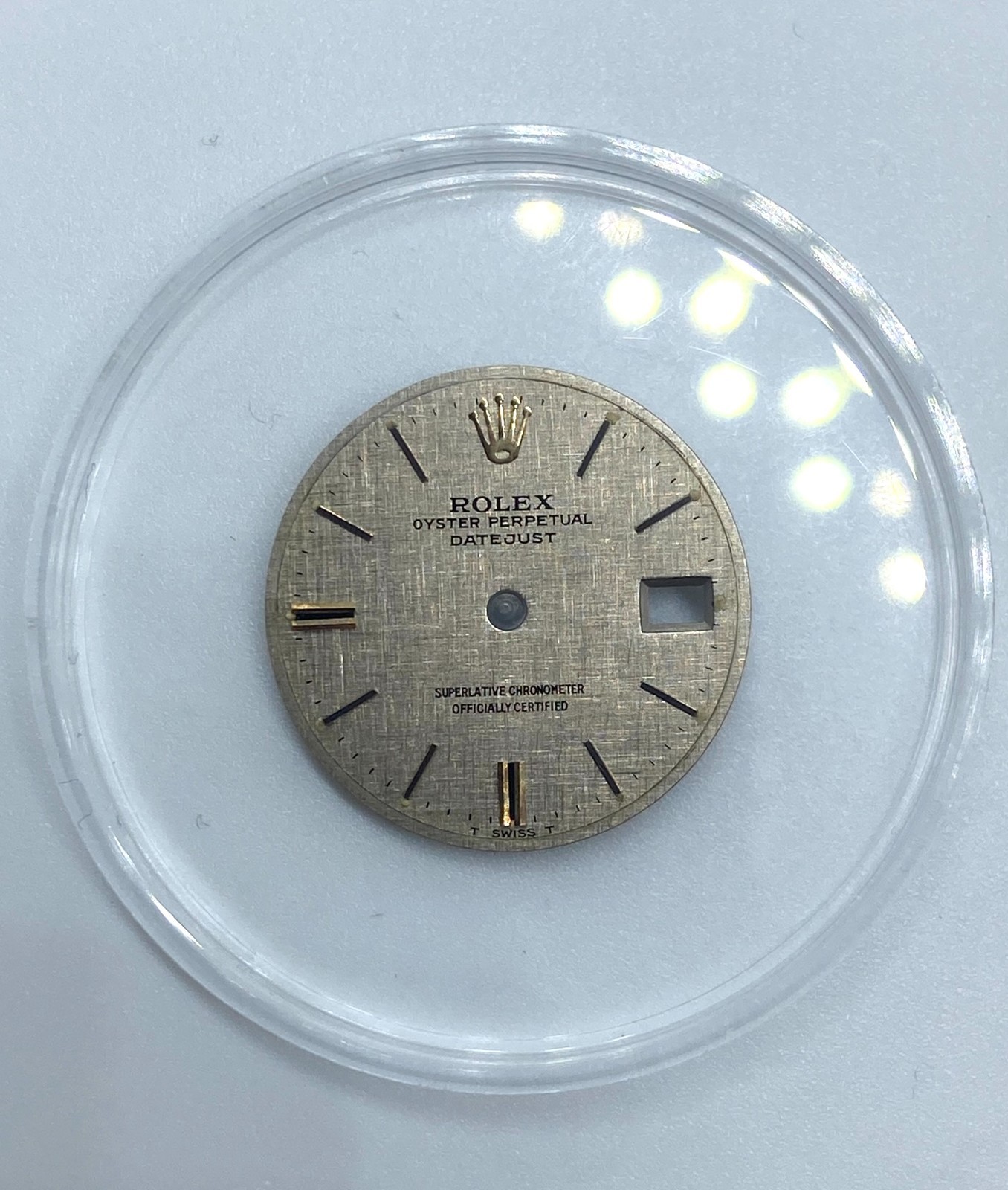 Original Rolex Lady Steel And Gold / Gold Quick Release Dial
