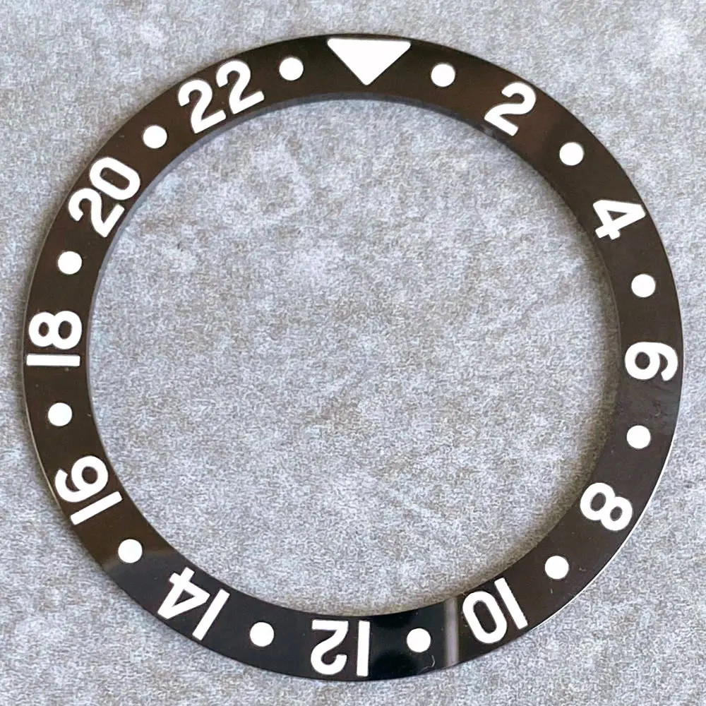 Mods 36.5mm*29.2mm Sapphire/Ceramic/Aluminum Watch Bezel Insert For 38mm Watch