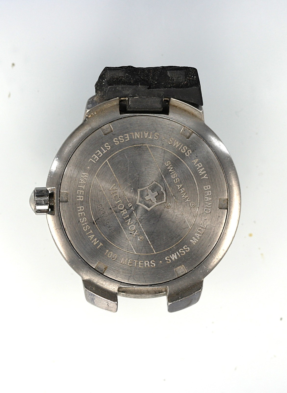 Swiss Army Maverick Watch Men 001236921 Stainless 100m Date Quartz NON-WORKING