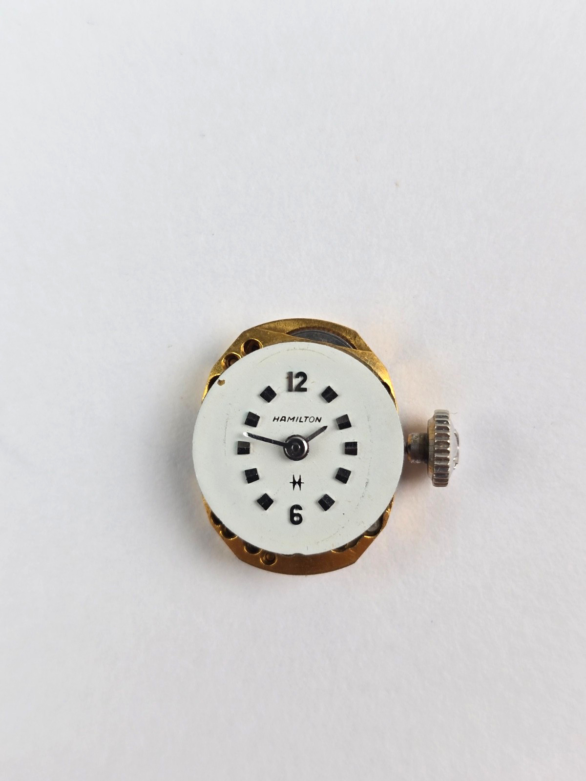 Vintage Hamilton 780 Women’s Wind-Up Movement 17j Runs Good Keeps Time 16.5mm
