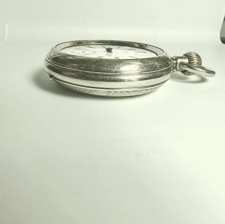 55 MM 18s EUREKA Classy Fine Finish Floral Decoration Pocket Watch Case