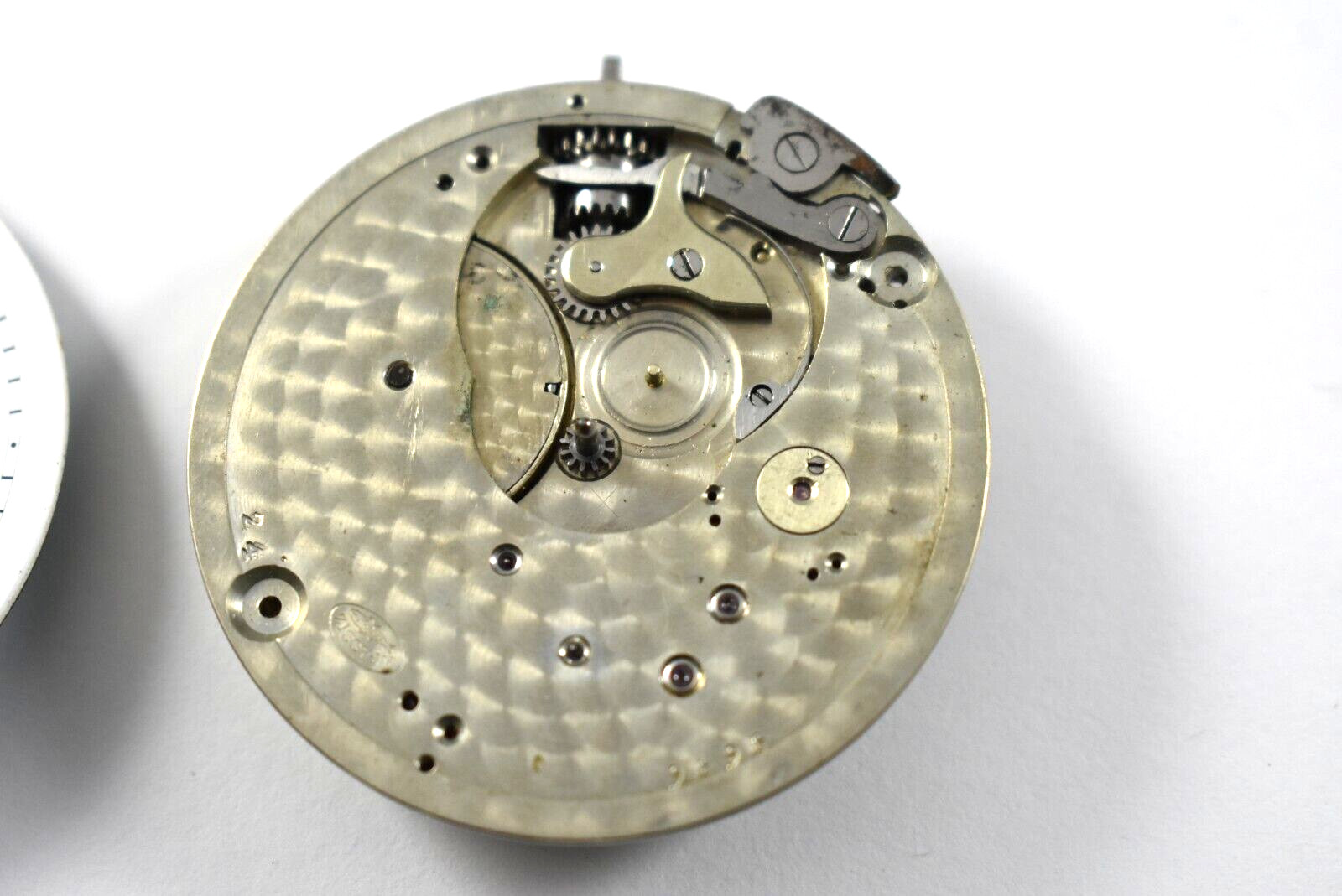Swiss Made Agassiz 44mm High Grade Incomplete Pocket Watch Movement lot.ff