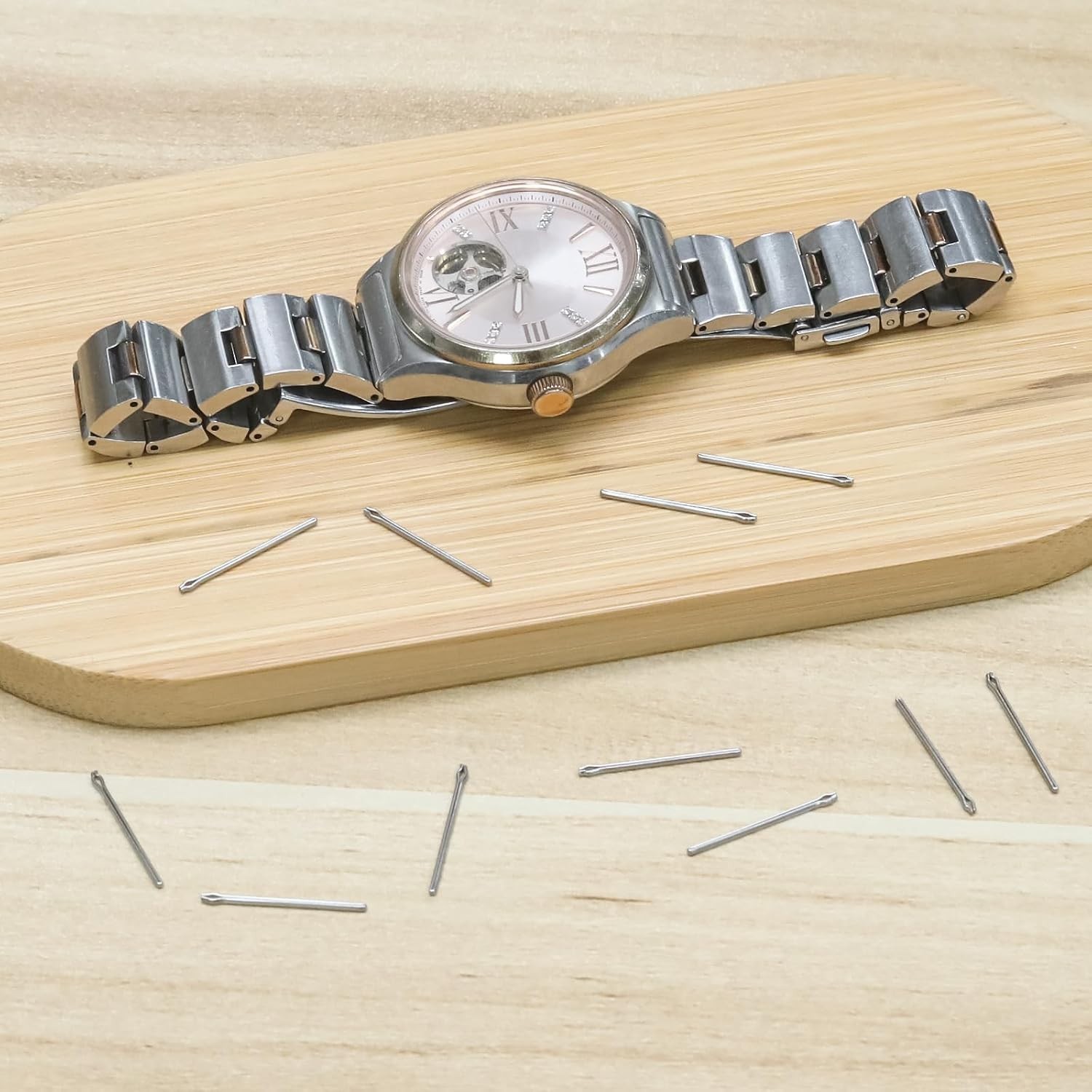 Stainless Steel Watch Band Link Pins with 0.9mm Diameter for Easy Installation