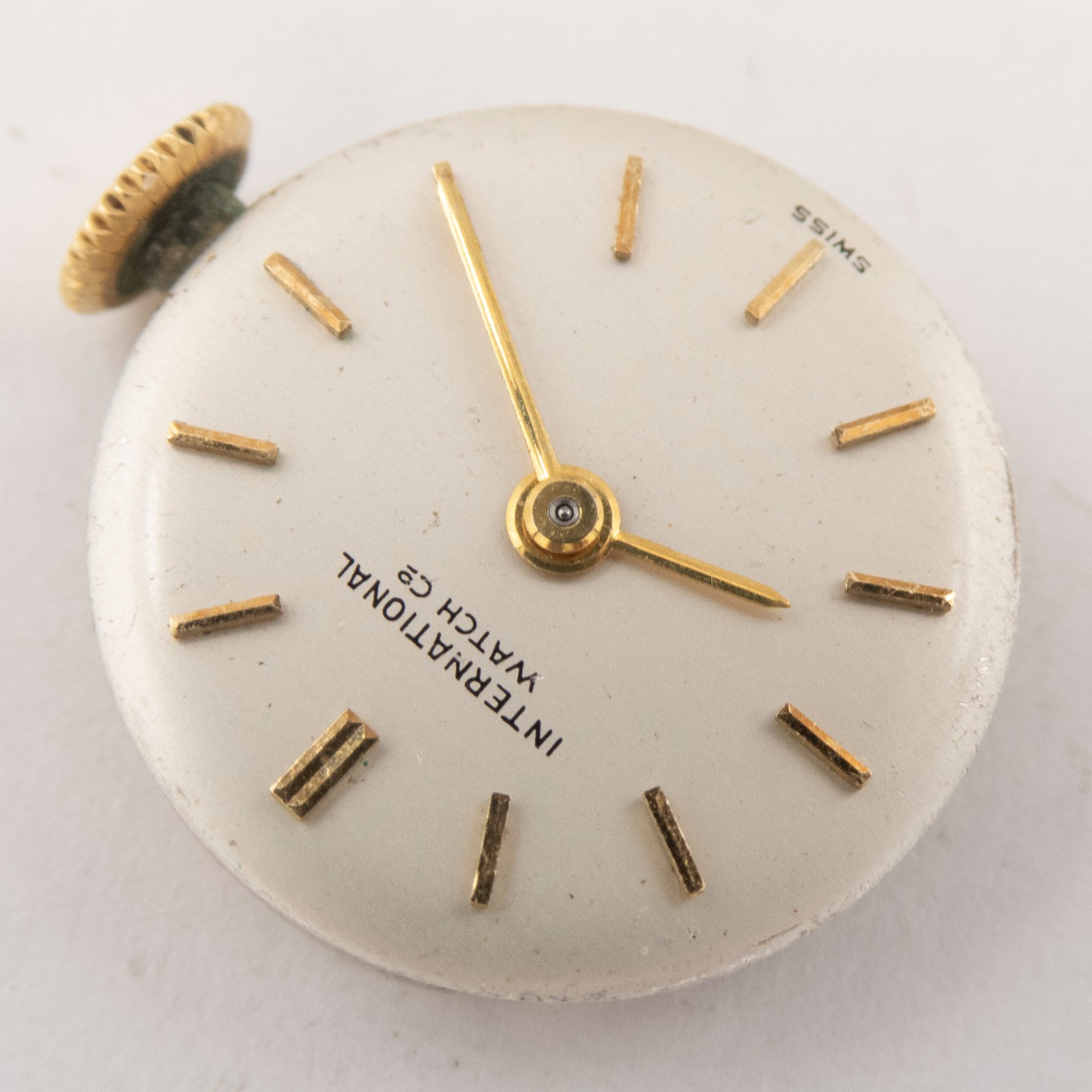 Vintage International Watch Co. IWC Cal. 431 17-Jewel Wristwatch Movement, Runs