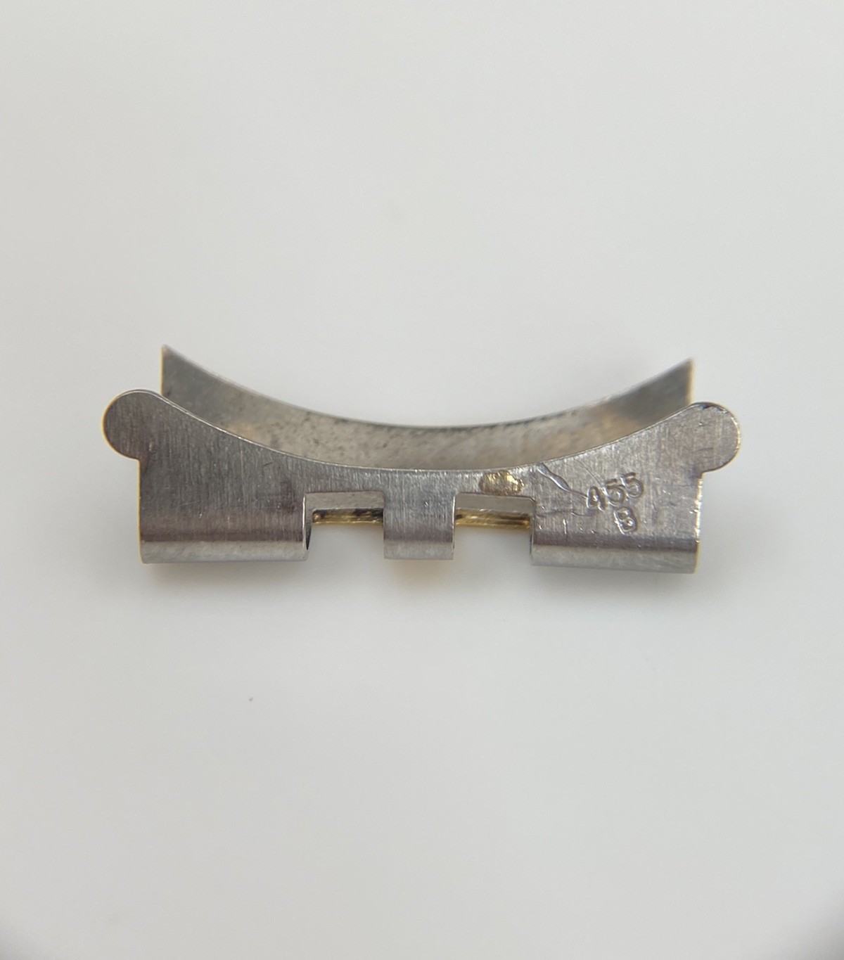 Genuine Rolex 20mm Two Tone End Link 455B for Rolex 16013 16233 Bracelet 62523H