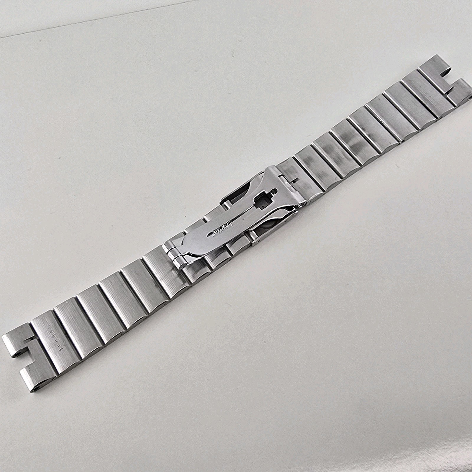 CARTIER SANTOS RONDE 8191 WATCH STEEL GOLD BRACELET 16 M (GOOD & 100% ORIGINAL)