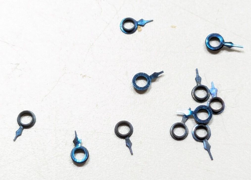 NOS Bulova Lot of Blue Hands for Cal. 4AL – See Pic