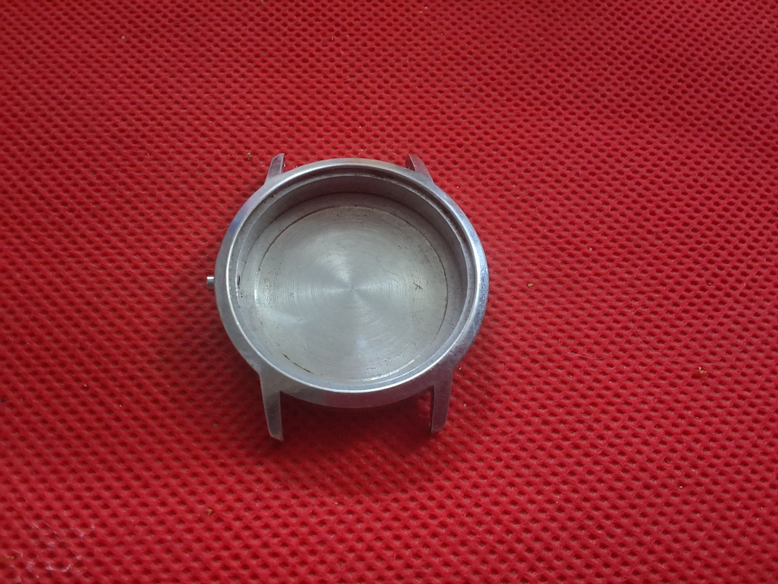 Vintage Case For Roamer Vanguard Stainless Steel Wrist Watch Case 805-8151.304