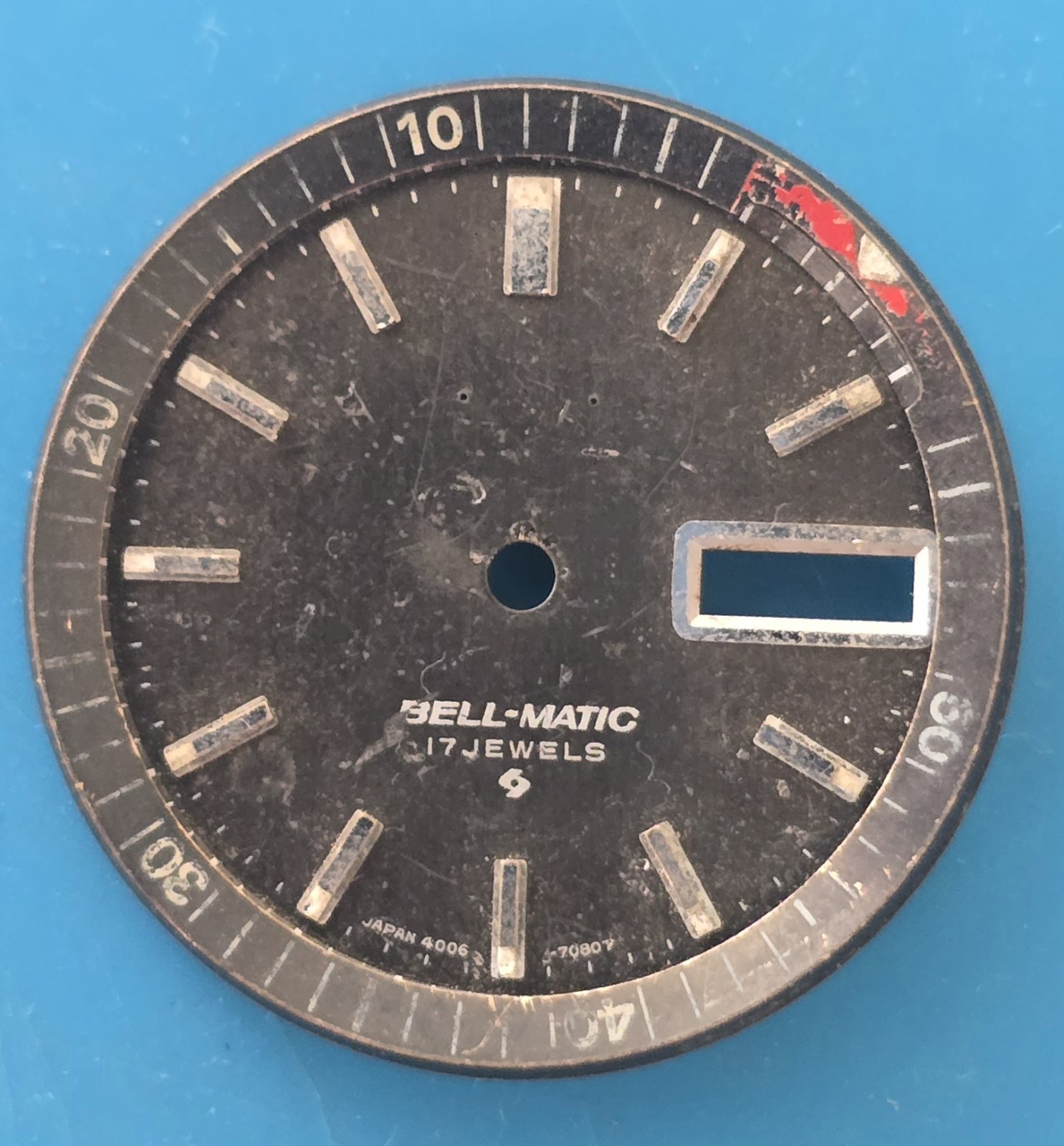 Seiko Bell-Matic 4006-7080T Black Dial & Inner Rotating Bezel Genuine…