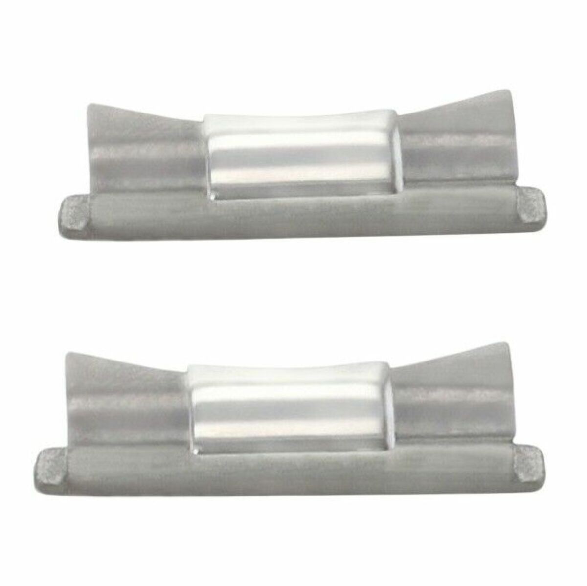 20mm Polished Center Replacement Strap End Links For Rolex Submariner 116610LV