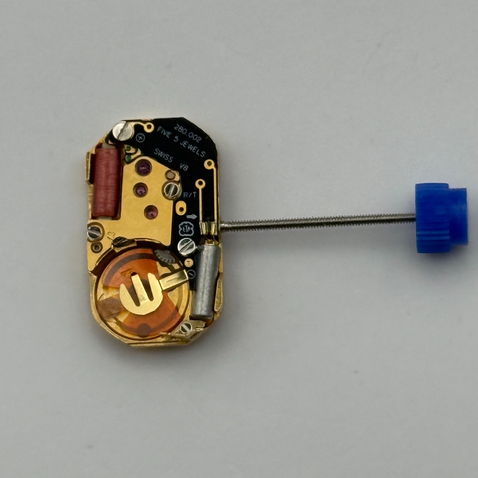 ETA 280.002 Watch Movement Quartz 5 Jewels Swiss Parts Repair Spares 8.4mm