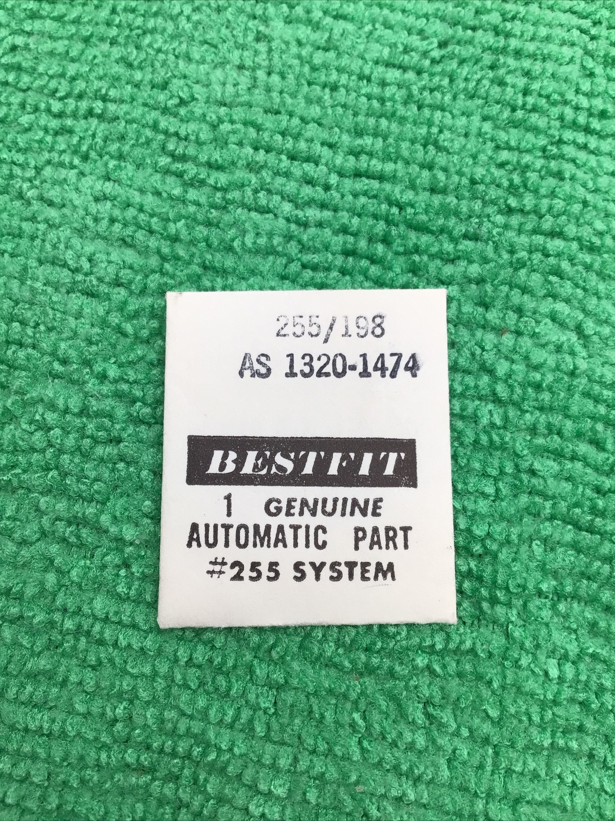AS 1320 Part 1474 Spring Brequet, Auto 198