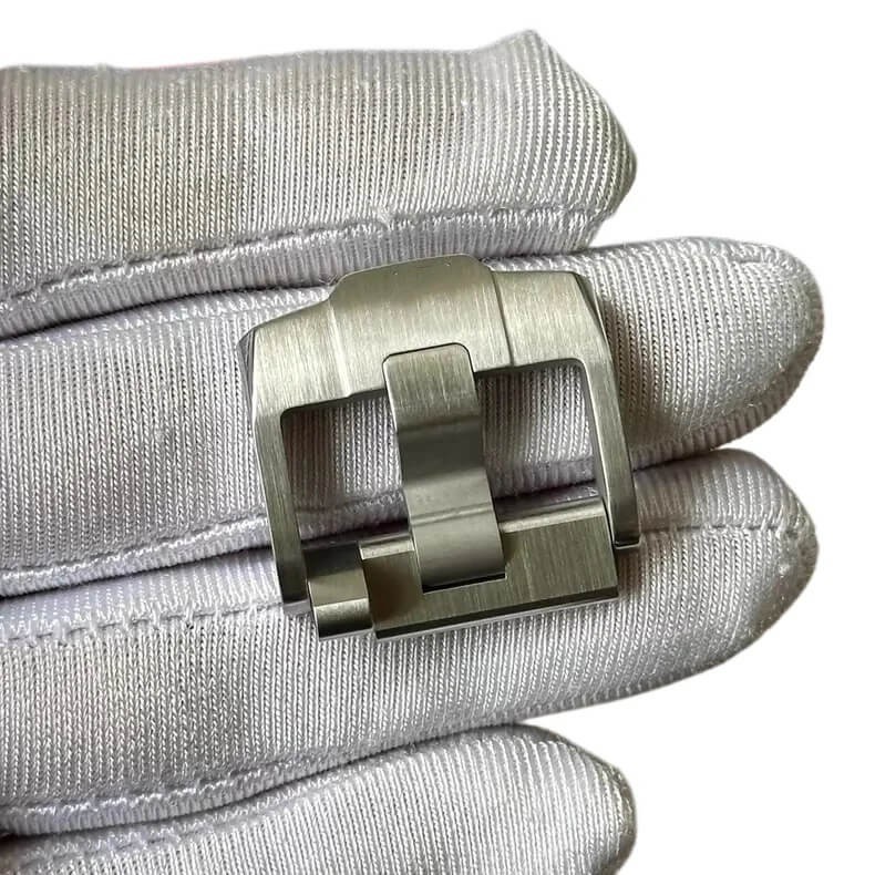 Quick Change Steel Watch Buckle Clasp Fits Audemars Piguet Rubber Strap