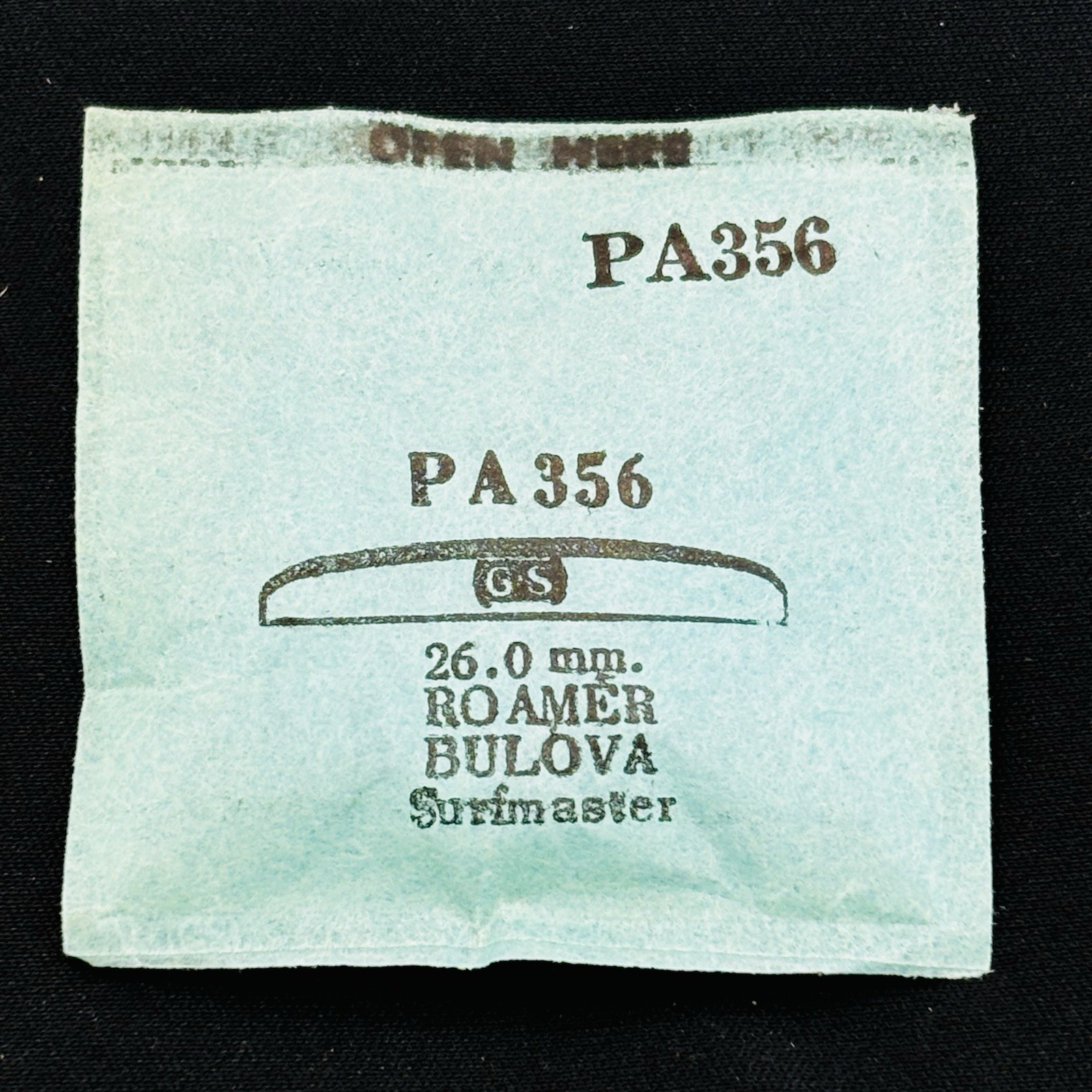 GS PA356 Watch Crystal Bulova 26.0mm Surfmaster Replacement