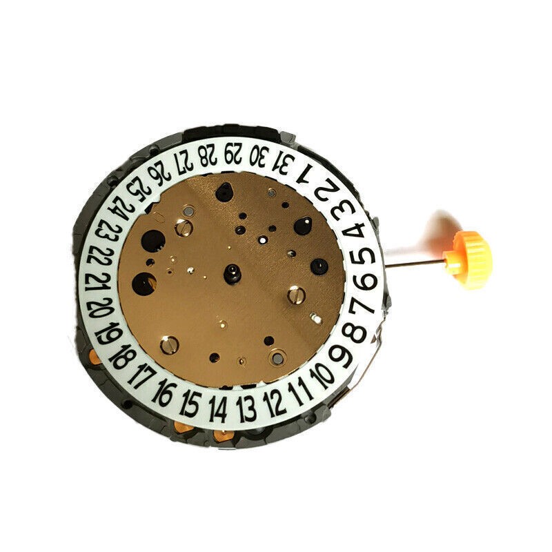 For MIYOTA JS25 Quartz watch movement Date At 6′ Japan Made replace repairs