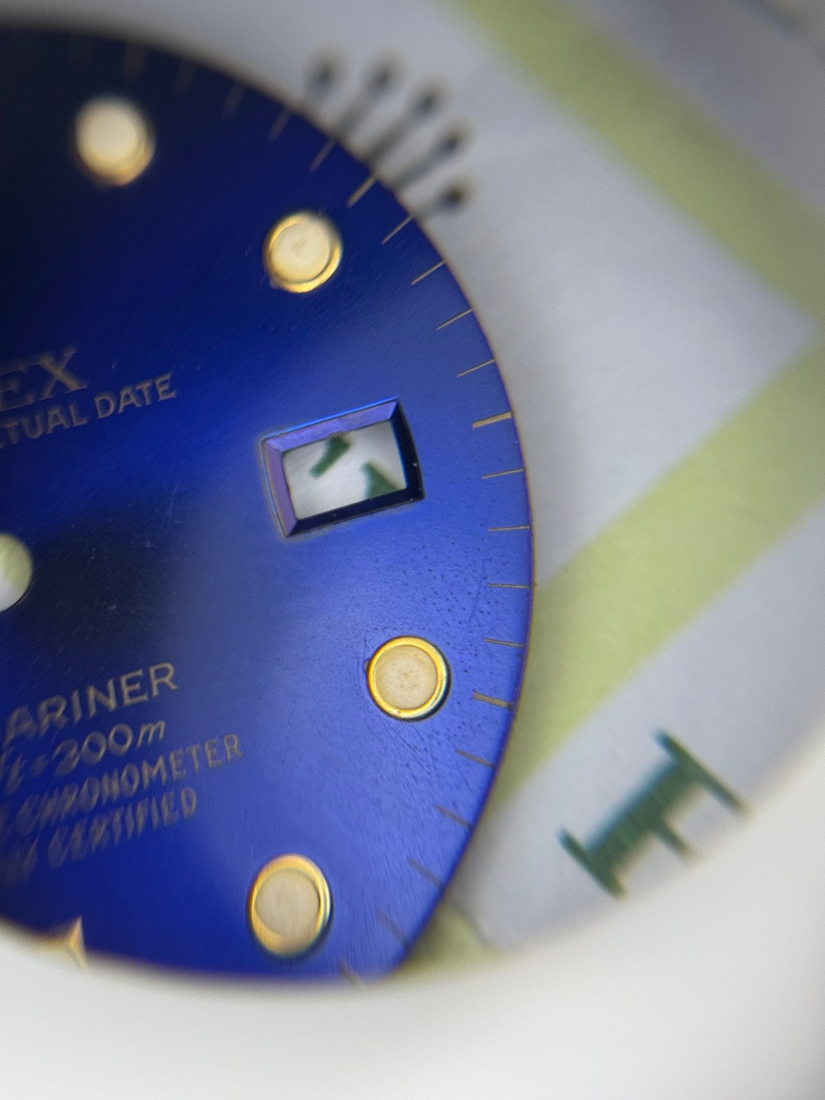 Rolex Ultra-Rare Rolex Submariner Purple / Blue Tritium Dial – Swiss-T 25 – 1661