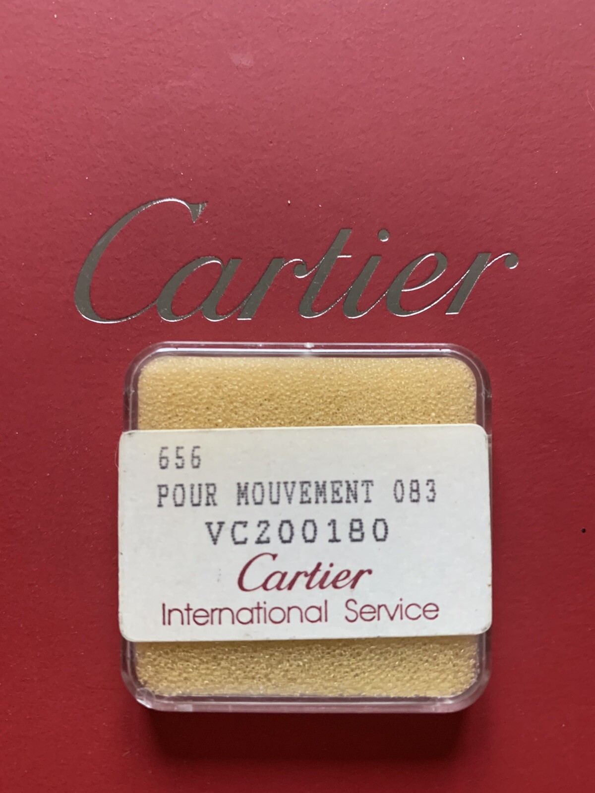 Genuine Cartier Date Wheel Disc Mouvement Cal083 VC200180