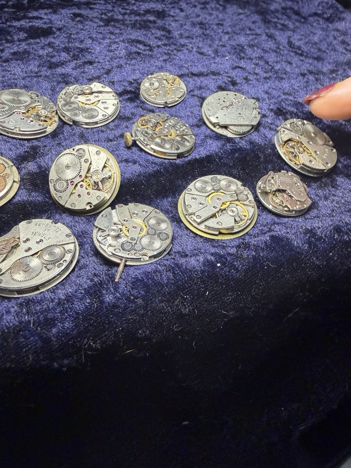VTG Org European Watch Bodies 15pcs Steampunk Art Craft #W002