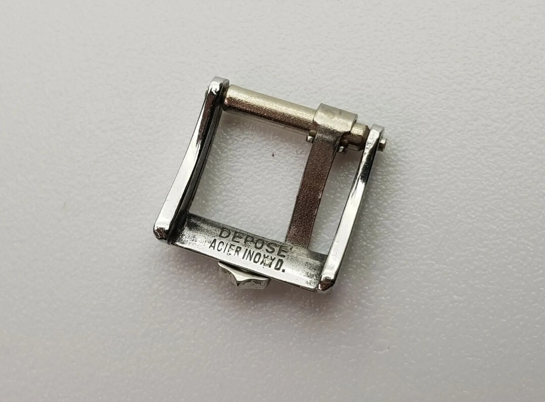 Universal Geneve Pin Buckle – NOS – Stainless Steel – 11mm – Parts