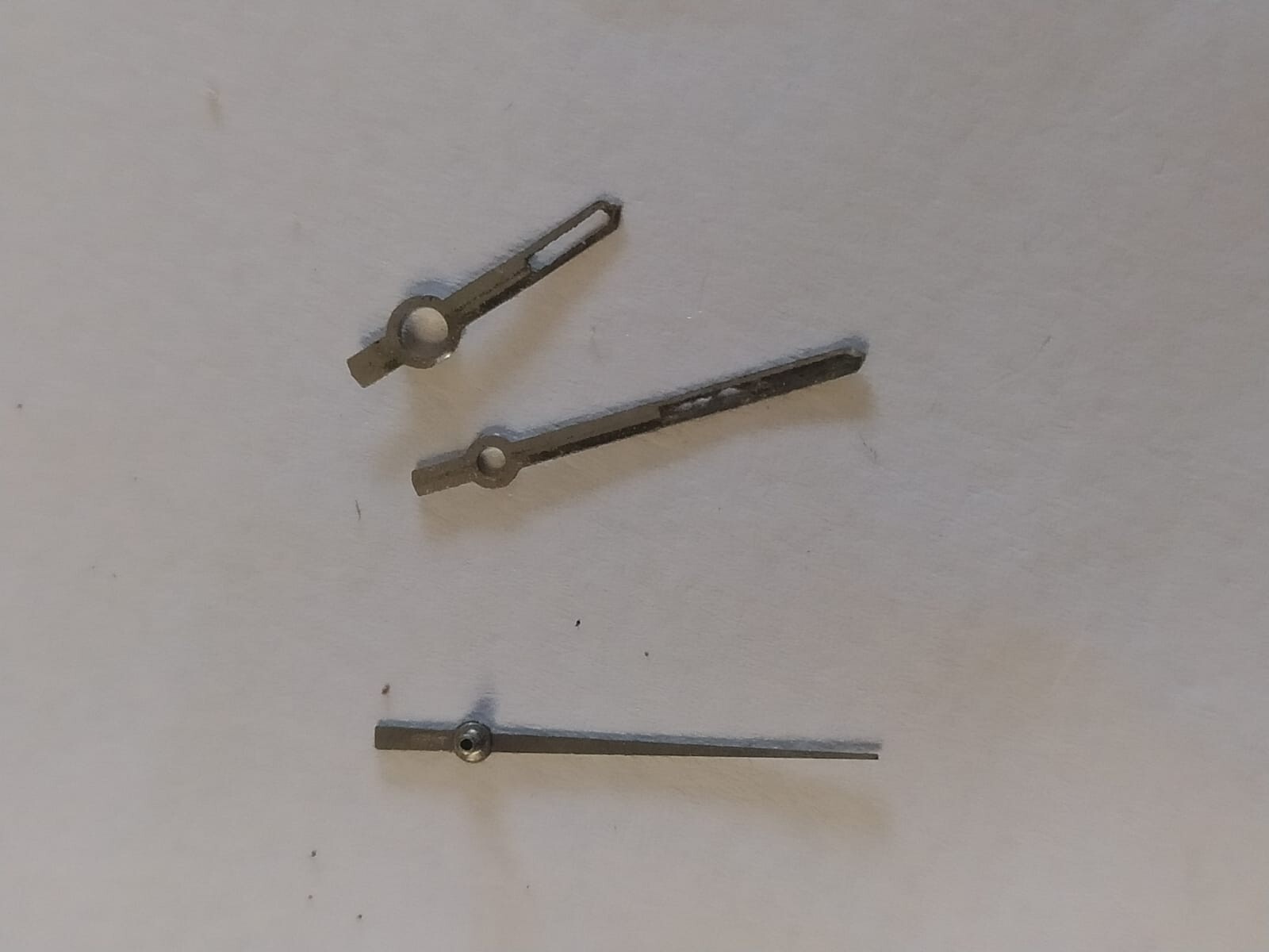 Original SEIKO SPEED TIMER 7015-7010 5 SPORTS RALLY PART SET HANDS SILVER Used