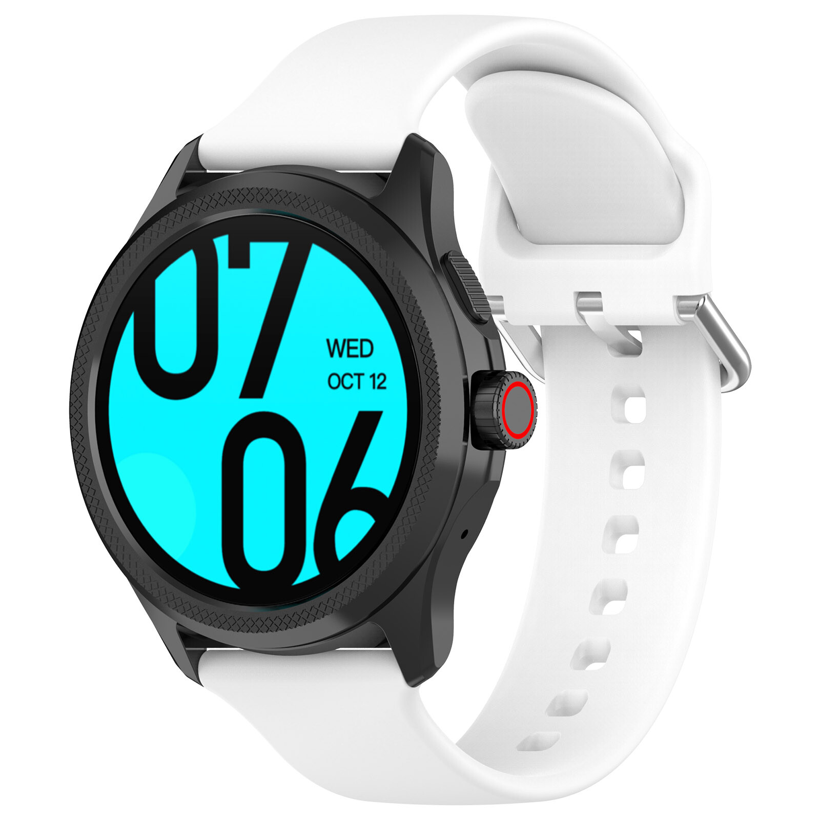 Silicone Strap Replacement Sport Watch Band For Ticwatch Pro 5 Smartwatch