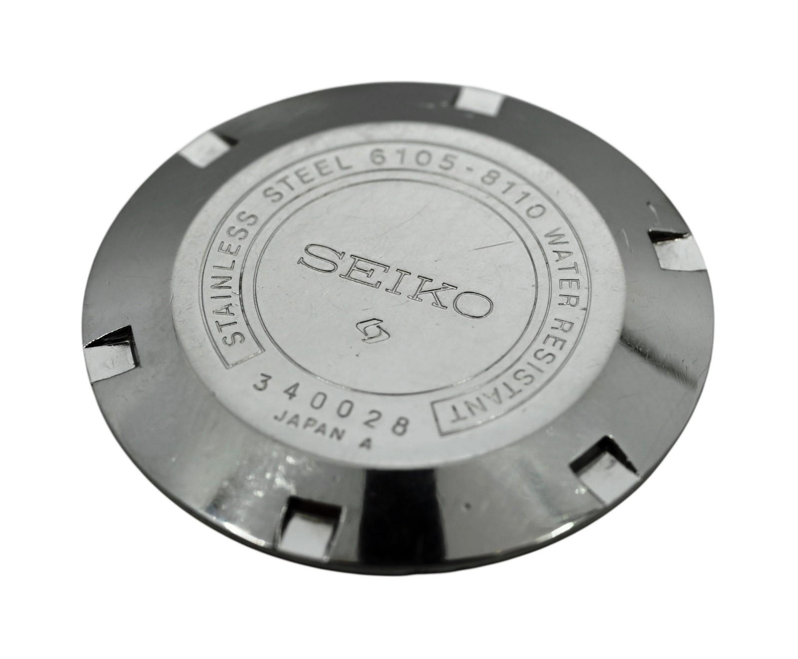 Seiko 44mm Diver Captain Willard SS Case Back from 1973 for Ref: 6105-8110!
