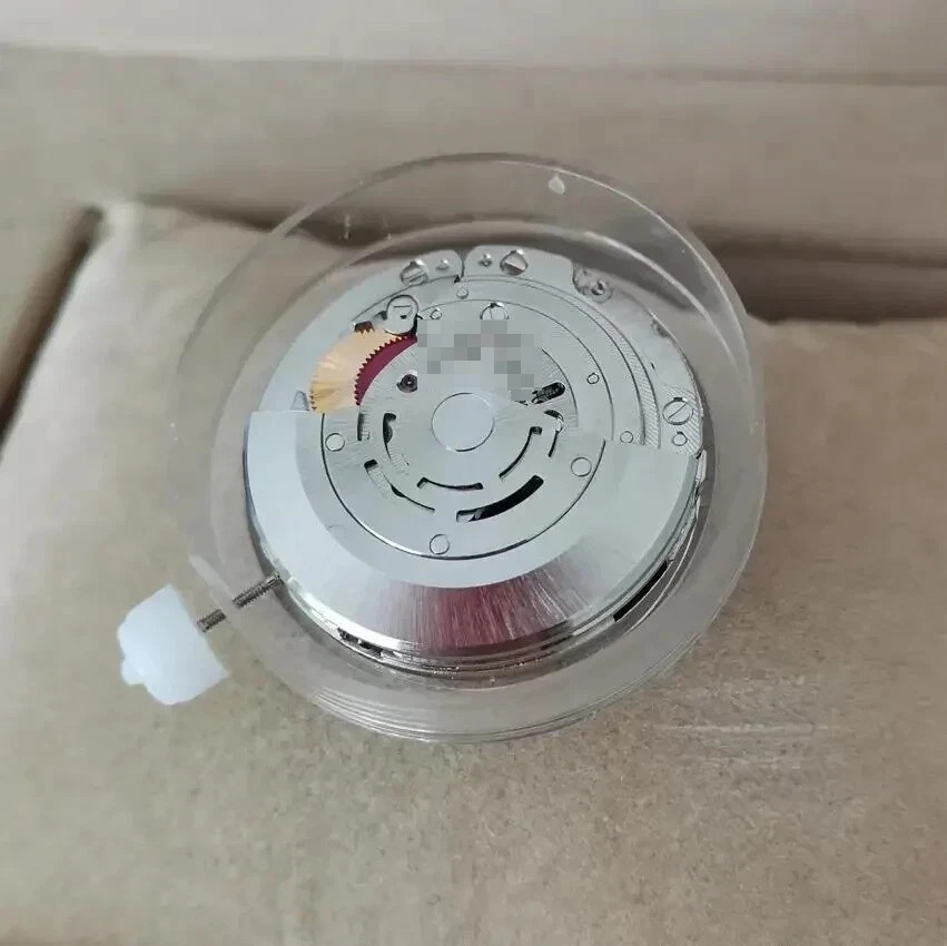 Automatic 3186 GMT Mechanical Watch Movement Blue Balance Spring High Accuracy