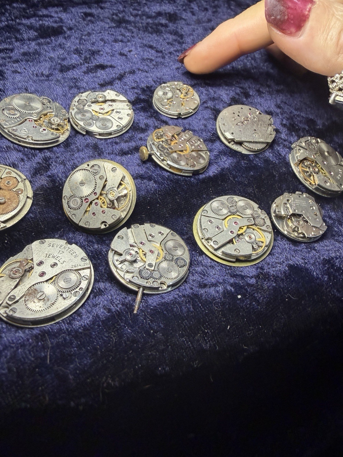 VTG Org European Watch Bodies 15pcs Steampunk Art Craft #W002