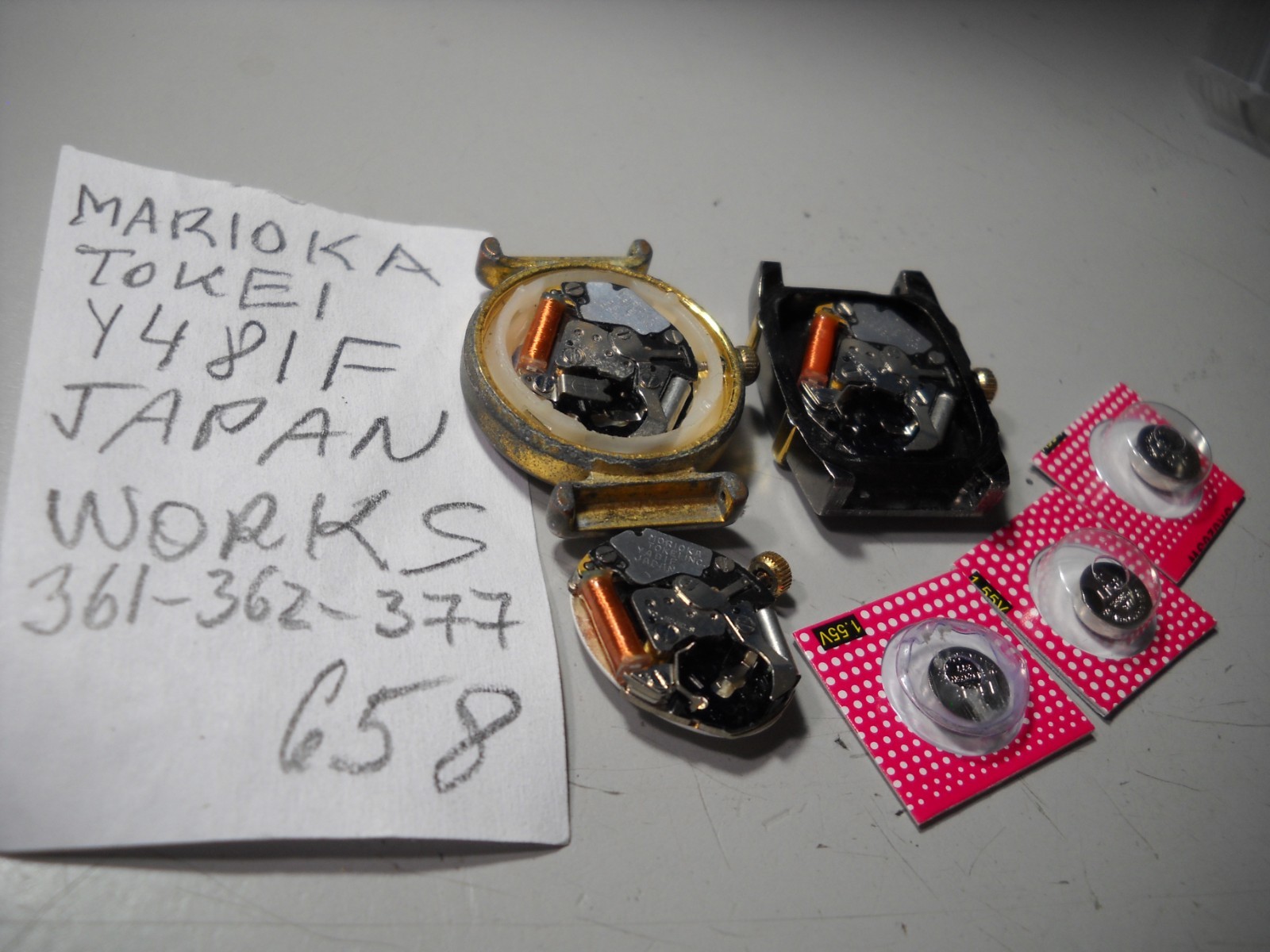 1128L Vantige Seiko,Keuffels,Gemtime,Briania,Marioka Tokei, Canadian,Rullete Lon